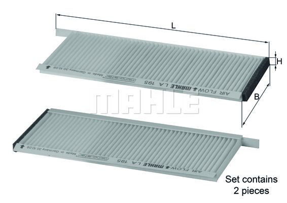 WILMINK GROUP filtras, salono oras WG1215301